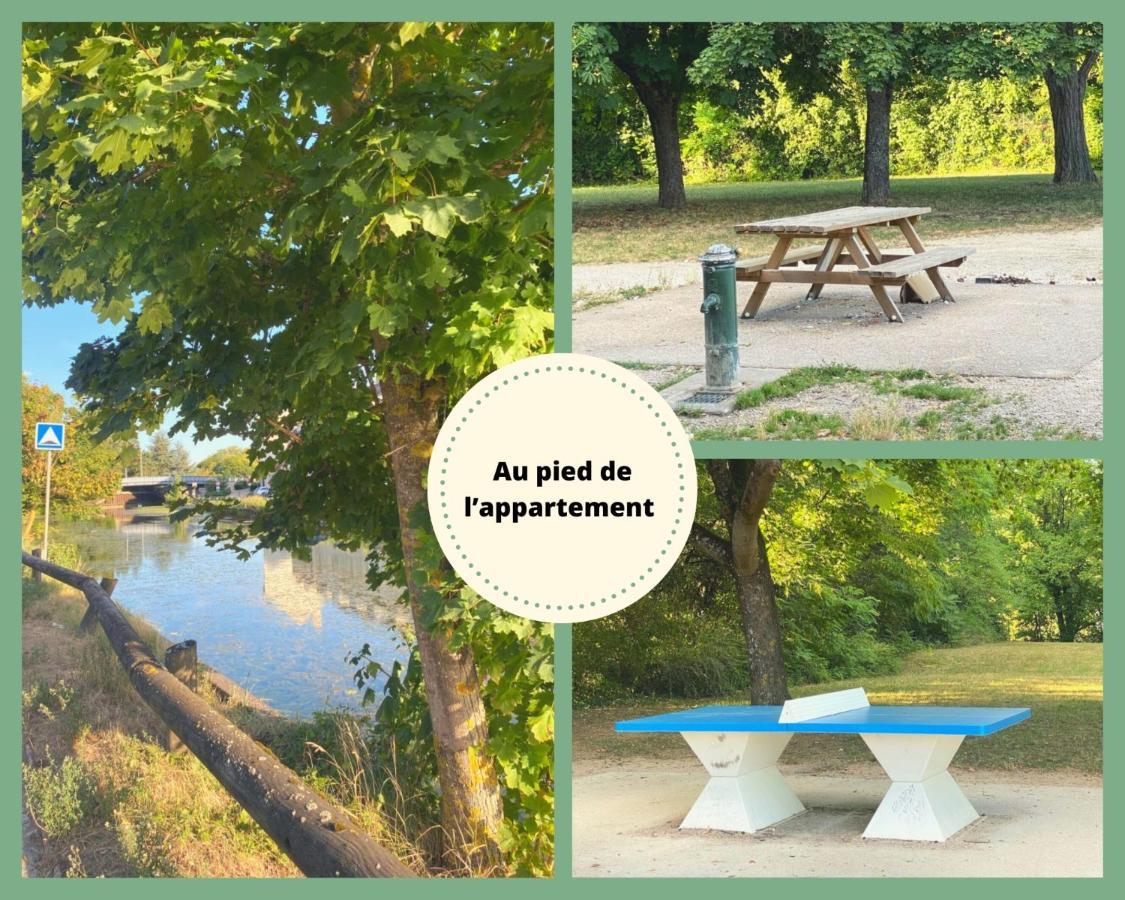 Le Petit Canal De Bourgogne : Joli Studio Au Centre Dijonnais ภายนอก รูปภาพ